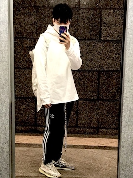 「adidas Originals（アディダスオリジナルス）のadidas Originals BECKENBAUER TRACK PANTS / cw1269 / cw1270（その他パンツ）」を使った、ラダバンプさん（メンズ・167cm）の秋コーディネート
