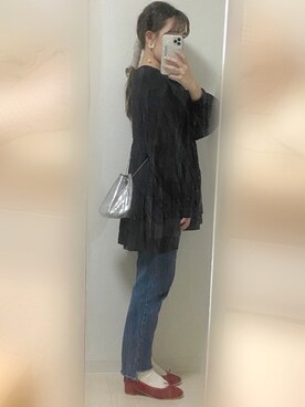 y.aさん（レディース・152cm）の春コーディネート