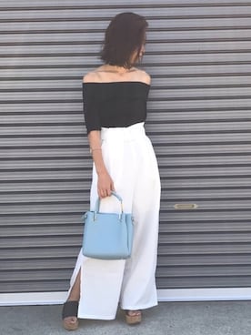 mihoさん（レディース・154cm）の夏コーディネート