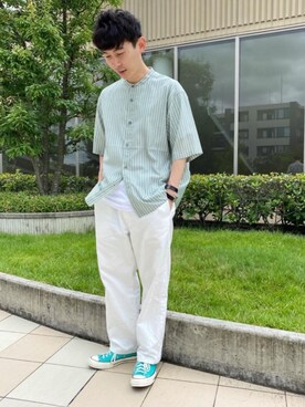 5407shさん（メンズ・174cm）の夏コーディネート