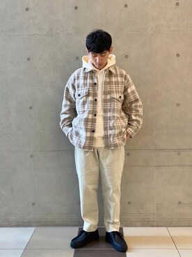 「BEAUTY&YOUTH UNITED ARROWS（ビューティーアンドユースユナイテッドアローズ）のBY エミック スニーカー（スニーカー、その他）」を使った、5407shさん（メンズ・174cm）の秋コーディネート