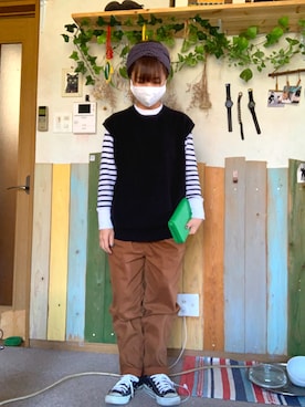 「アイテム（財布）」を使った、eriyouさん（レディース・149cm）の冬コーディネート