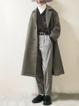 　たかさん（メンズ・172cm）の冬コーディネート