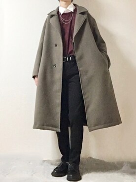 　たかさん（メンズ・172cm）の冬コーディネート