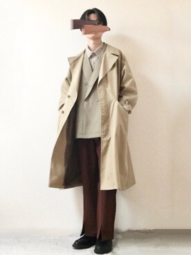 　たかさん（メンズ・172cm）の冬コーディネート