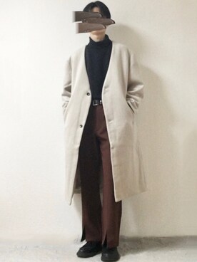 　たかさん（メンズ・172cm）の冬コーディネート