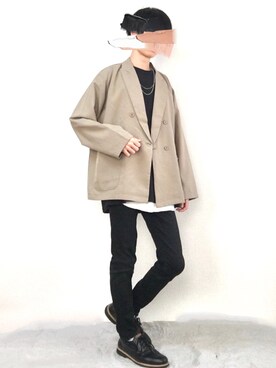 　たかさん（メンズ・172cm）の秋コーディネート