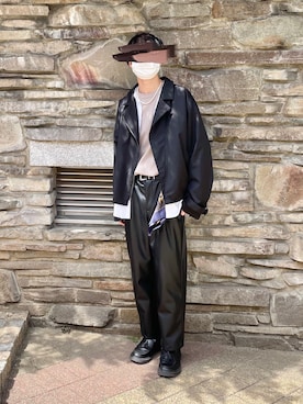 　たかさん（メンズ・172cm）の春コーディネート