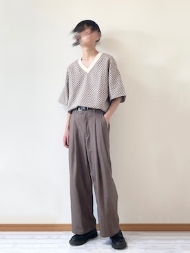 　たかさん（メンズ・172cm）の夏コーディネート