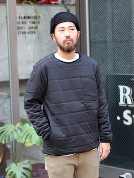 「RACAL（ラカル）のアイテム（キャップ）」を使った、Ray's Store レイズストアさん（メンズ・173cm）の冬コーディネート