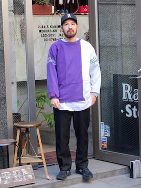 「WEYEP（ウィエップ）のアイテム」を使った、Ray's Store レイズストアさん（メンズ・173cm）の冬コーディネート