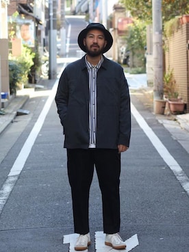 「アイテム（ブルゾン）」を使った、Ray's Store レイズストアさん（メンズ・173cm・30代）の春コーディネート