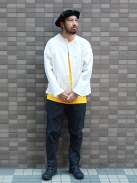 「sneakers」｜「アイテム（ハンチング/ベレー帽）」を使った、Ray's Store レイズストアさん（メンズ・173cm）の春コーディネート