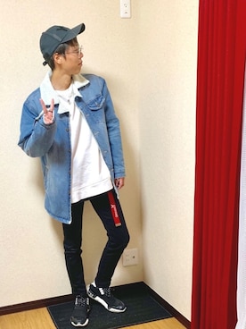 39takulowさん（メンズ・176cm）の冬コーディネート