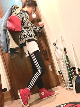 39takulowさん（メンズ・176cm）の春コーディネート