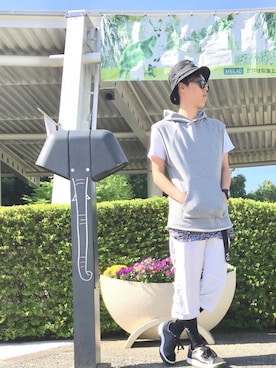 「spitfire（スピットファイア）のアイテム」を使った、39takulowさん（メンズ・176cm）の春コーディネート