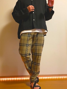 しんちゃんさん(メンズ・170cm)の春コーディネート