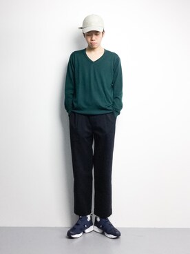 まっこいさん(メンズ・176cm)の冬コーディネート