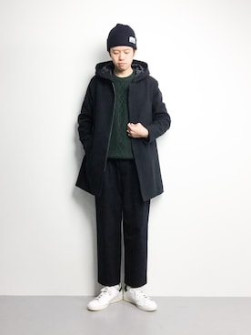まっこいさん（メンズ・176cm）の冬コーディネート