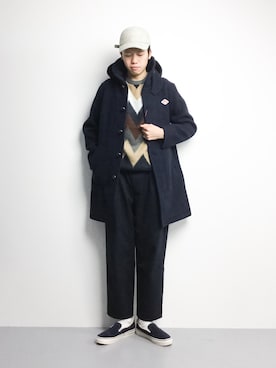 まっこいさん（メンズ・176cm）の冬コーディネート