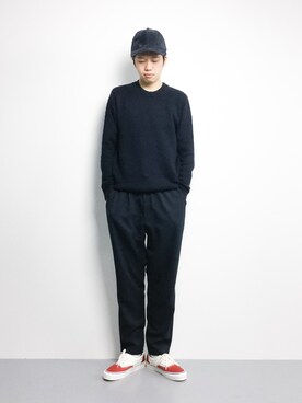 「TONE SELECT GOODS（トーンセレクトグッズ）のアイテム」を使った、まっこいさん（メンズ・176cm）の冬コーディネート