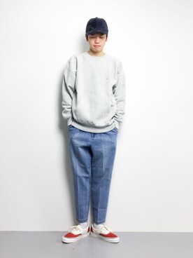 「TONE SELECT GOODS（トーンセレクトグッズ）のアイテム」を使った、まっこいさん（メンズ・176cm）の冬コーディネート