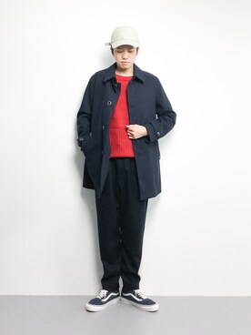 まっこいさん（メンズ・176cm）の冬コーディネート