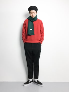 まっこいさん（メンズ・176cm）の冬コーディネート