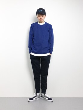 「DETAILS（ディテールズ）のアイテム」を使った、まっこいさん（メンズ・176cm）の冬コーディネート