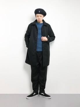 まっこいさん（メンズ・176cm）の冬コーディネート