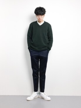 まっこいさん（メンズ・176cm）の冬コーディネート