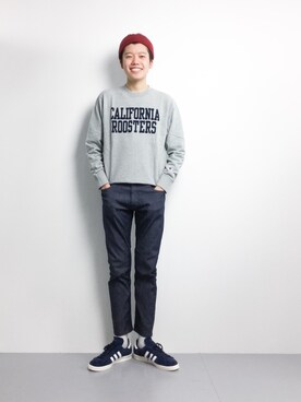 まっこいさん（メンズ・176cm）の冬コーディネート