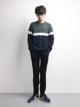 まっこいさん(メンズ・176cm)の冬コーディネート