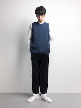 まっこいさん(メンズ・176cm)の冬コーディネート