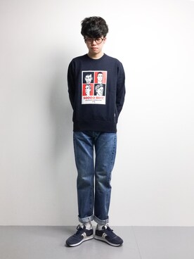 まっこいさん(メンズ・176cm)の冬コーディネート