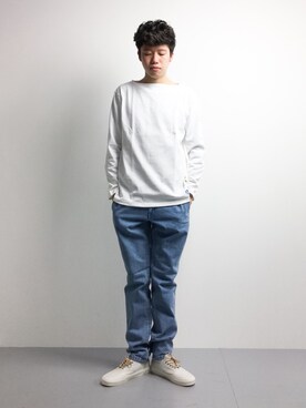 まっこいさん（メンズ・176cm）の冬コーディネート