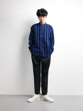 まっこいさん（メンズ・176cm）の冬コーディネート