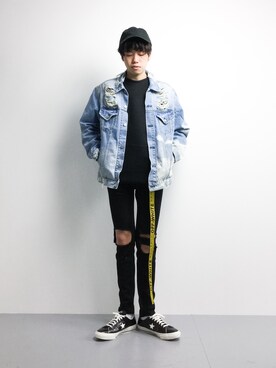 「LEGENDA（レジェンダ）のアイテム（ジャケット/アウター）」を使った、まっこいさん（メンズ・176cm）の冬コーディネート