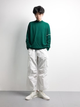 まっこいさん（メンズ・176cm）の冬コーディネート