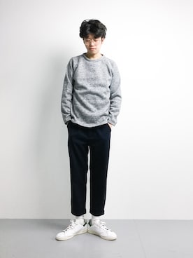 まっこいさん（メンズ・176cm）の冬コーディネート