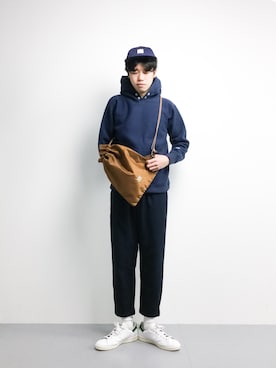 まっこいさん（メンズ・176cm）の冬コーディネート