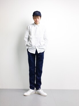 まっこいさん（メンズ・176cm）の冬コーディネート