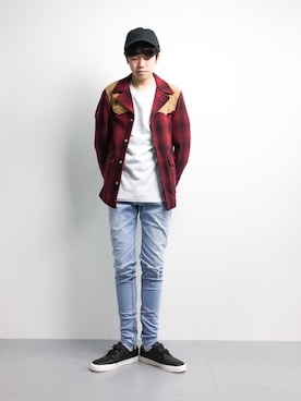 まっこいさん(メンズ・176cm)の冬コーディネート