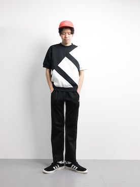 「MASACA（マサカ）のアイテム」を使った、まっこいさん（メンズ・176cm）の冬コーディネート