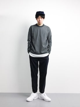 まっこいさん(メンズ・176cm)の冬コーディネート