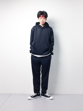 まっこいさん（メンズ・176cm）の冬コーディネート