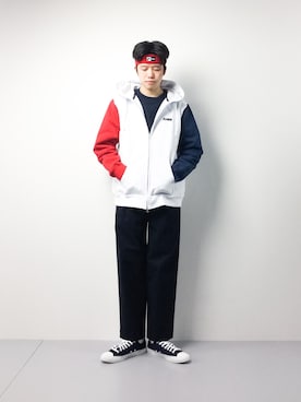 まっこいさん（メンズ・176cm）の冬コーディネート