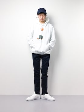 まっこいさん（メンズ・176cm）の冬コーディネート