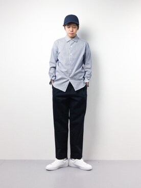 まっこいさん（メンズ・176cm）の冬コーディネート