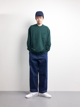 「TONE SELECT GOODS（トーンセレクトグッズ）のアイテム」を使った、まっこいさん（メンズ・176cm）の冬コーディネート